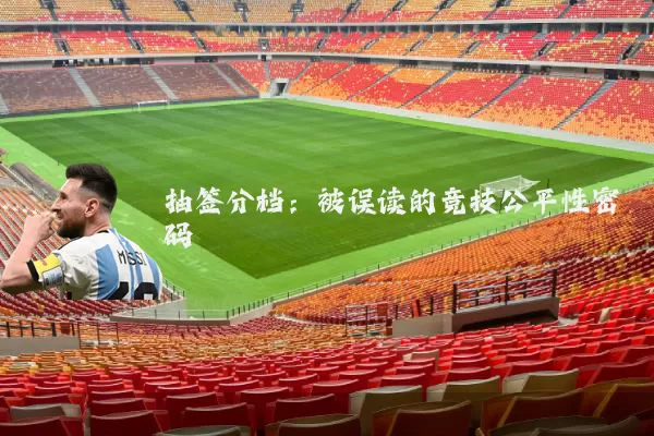 抽签分档：被误读的竞技公平性密码